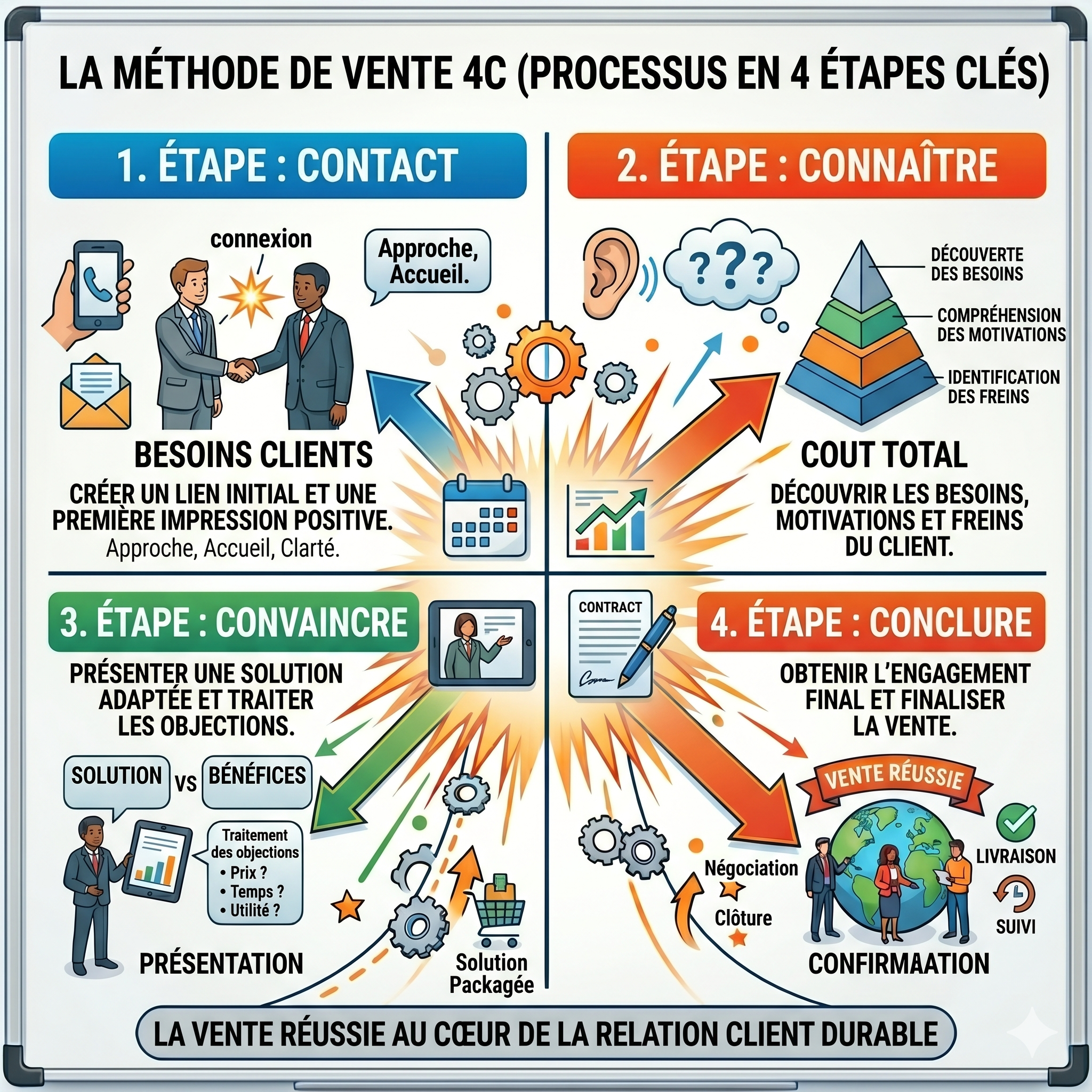Fiche méthode 18 : Les 4C