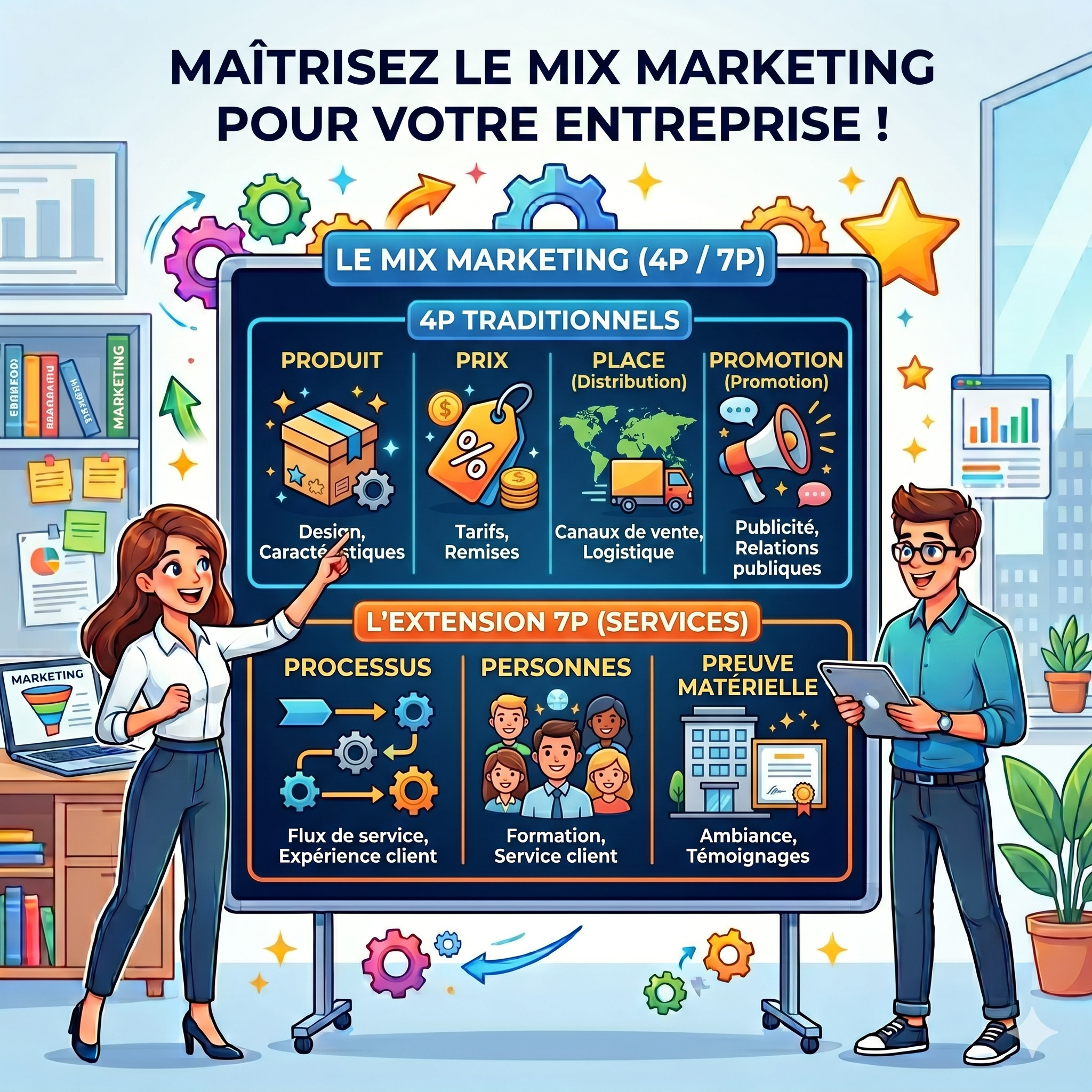 Fiche méthode 20 : Mix Marketing 4P/7P