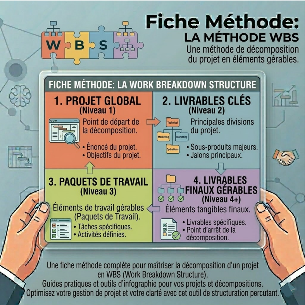 Fiche méthode 13 : La méthode WBS