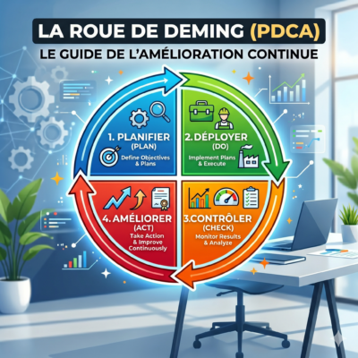 Fiche méthode 22 : Roue de Deming (PDCA)