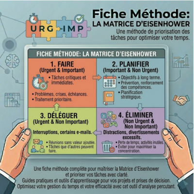 Fiche méthode 12 : Matrice Eiseinhower
