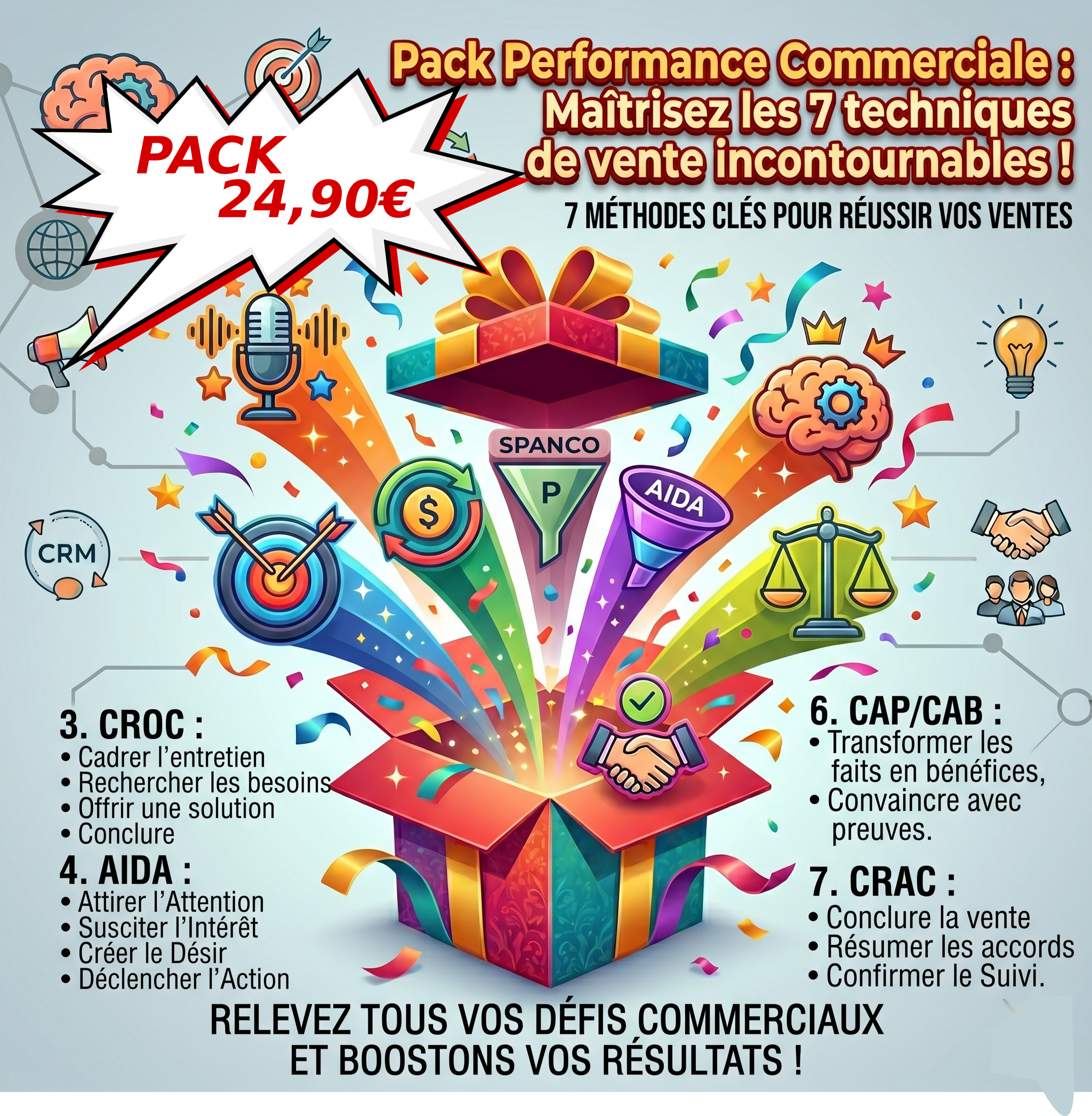 Pack Performance Commerciale