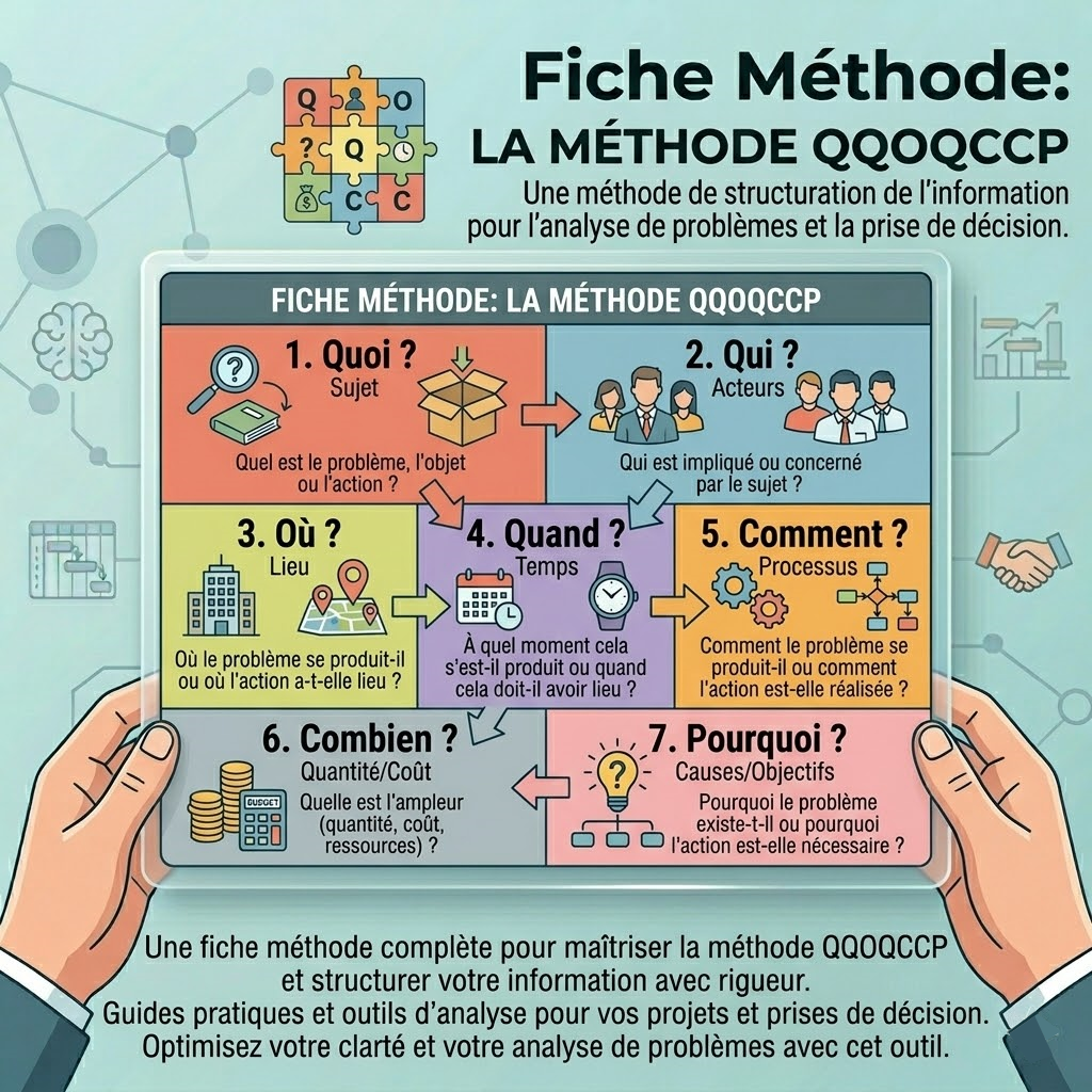 Fiche méthode 7 : Méthode QQOQCCP