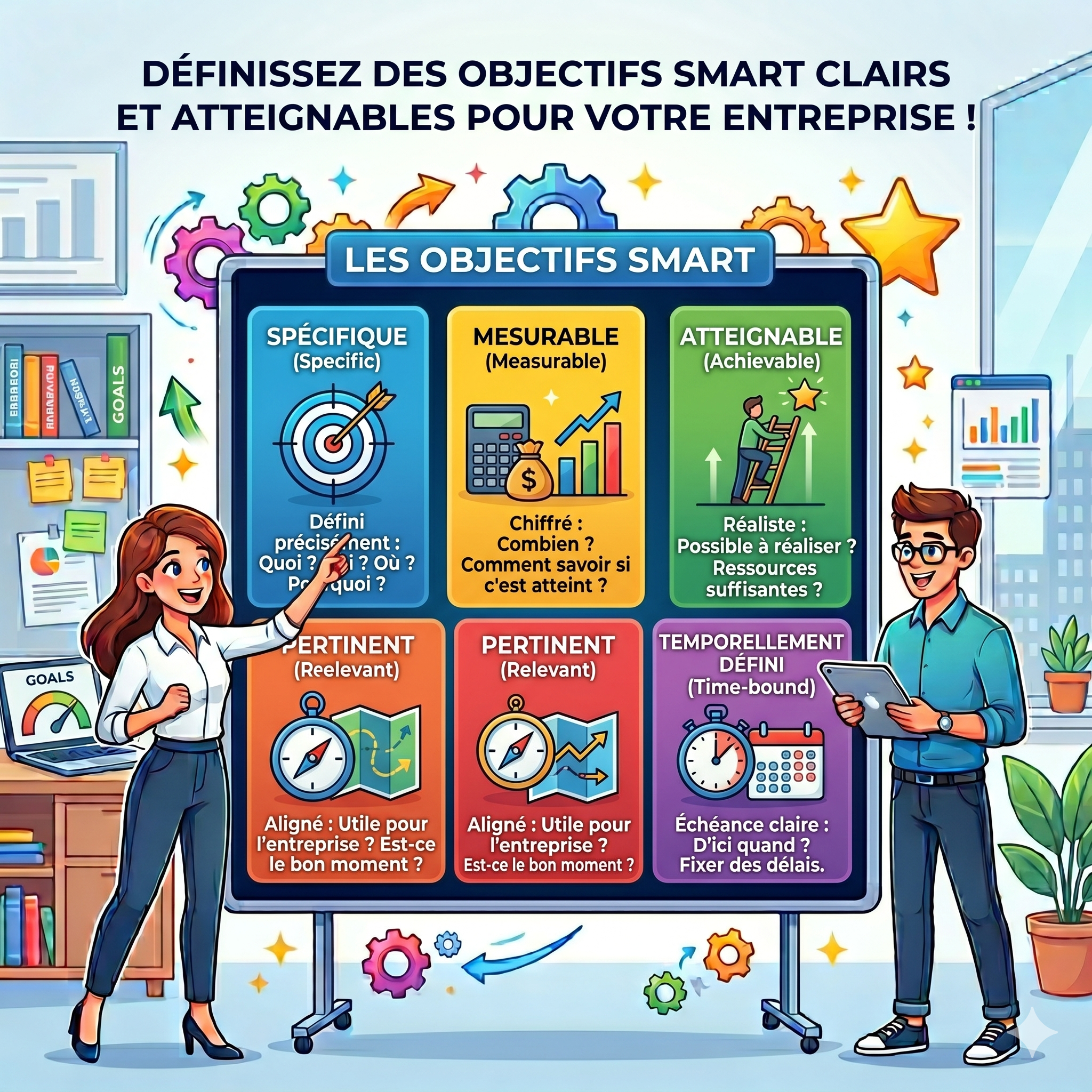 Fiche méthode 21 : Objectifs SMART