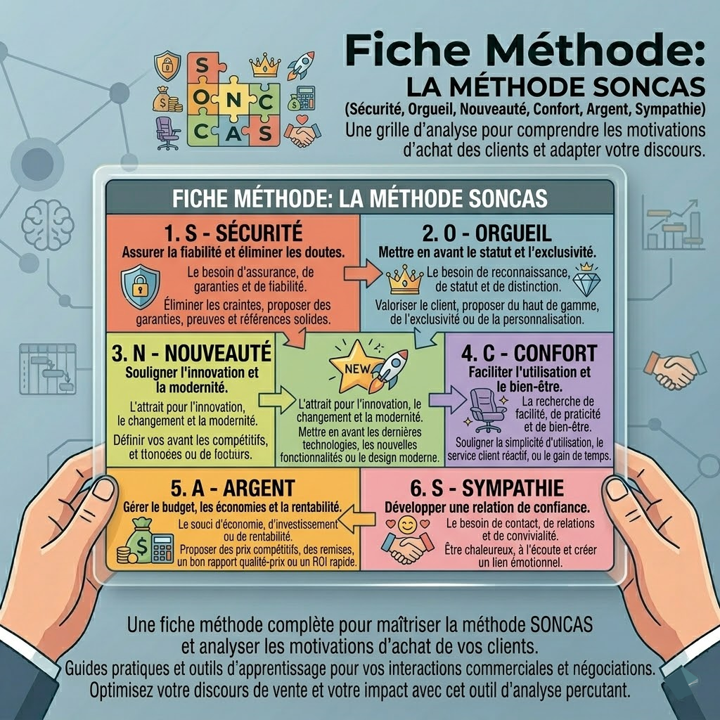 Fiche méthode 9 : SONCAS